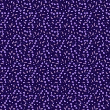 Mavi, mor ve mor renkli kiraz, soyut, stil sahibi. Kusursuz desen, kutlama kartı, davetiye kartı, düğün, doğum günü veya diğer tatiller için kullanılabilir.