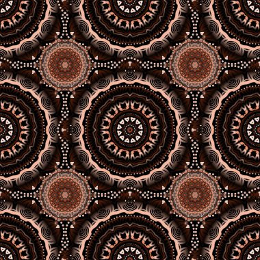 Kusursuz bir geçmişi var. Zarif vektör damaske duvar kağıdı. Vintage dikişsiz desen.