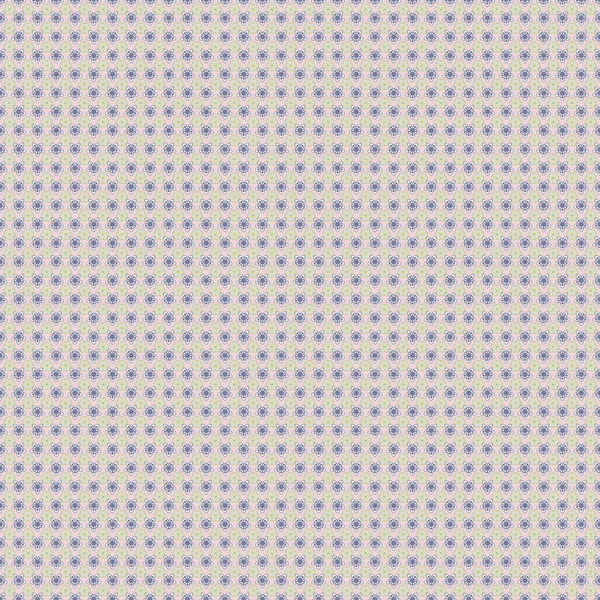 Elin kusursuz deseni beyaz, mor ve gri renklerde pek çok küçük çiçek çizdi..