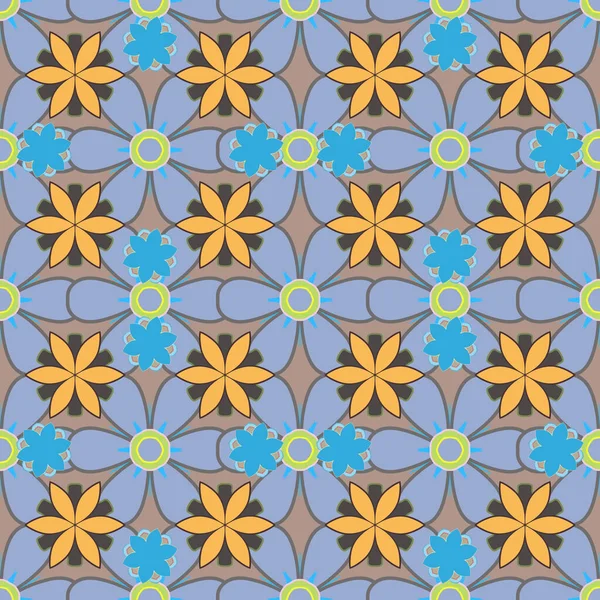 Raster Branches Multicolores Avec Des Fleurs Illustration Matricielle Petites Fleurs — Image vectorielle