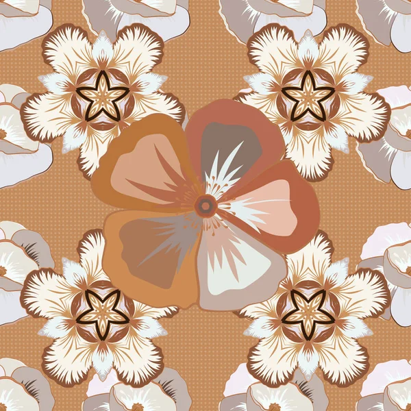 Ornement Décoratif Pour Tissu Textile Papier Emballage Traditionnel Motif Paisley — Image vectorielle