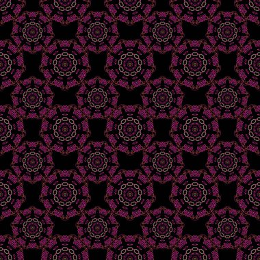 Dekoratif tasarım unsuru filigran hat sanatı. Raster illüstrasyonu. Mor ve turuncu klasik barok süsü. Retro pürüzsüz desenli antika akanthus.