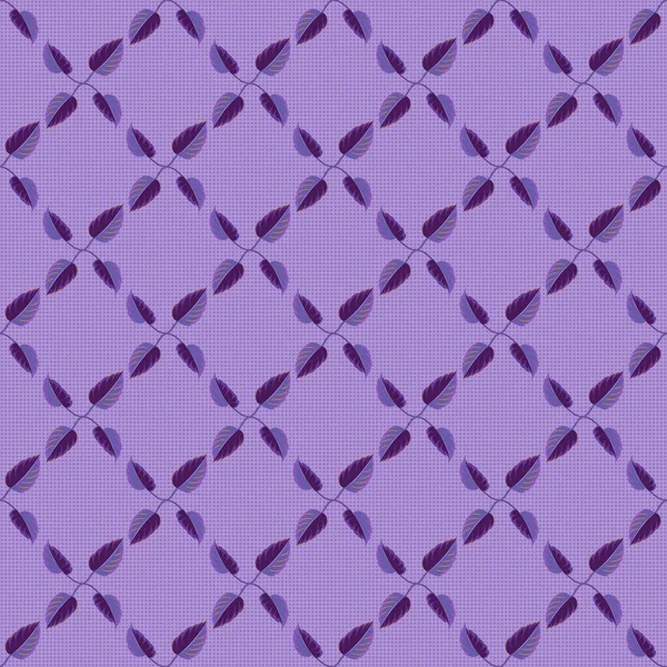 Modèle Vectoriel Sans Couture Dans Les Couleurs Violet Violet Jaune — Image vectorielle