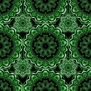 Vektör çizimi. Kesik kağıt dantel dokusu, vektör tül arkaplan, girintisiz desen.