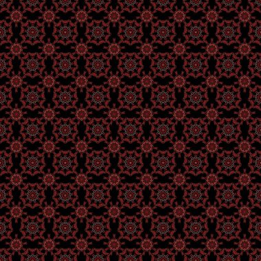 Vektörsüz geometrik desenler. Eski dokular. Kartlar için dekoratif arka plan, davetiyeler, kırmızı renkte web tasarımı. Retro dijital kağıt.