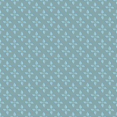 Çiçek açan bitki tomurcuktan çiçeğe dönüşüyor. Siyah ve mavi renkte güzel çiçek taşıyın. Vektör çizimi. Dekor ve tekstil için kusursuz desen.