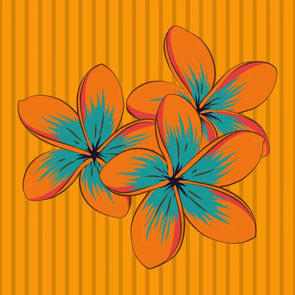 Patrón Gráfico Moderno Patrón Sin Costuras Con Flores Plomería Patrón — Vector de stock