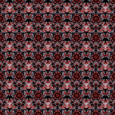 Siyah arkaplanda mavi, beyaz ve kırmızı renkte Mutlu Noeller..