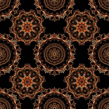 Eski dokular. Retro dijital kağıt. Kartlar için dekoratif arka plan, davetiyeler, kırmızı, turuncu ve kahverengi web tasarımı. Vektörsüz geometrik desenler.