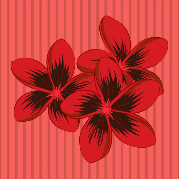 Klassische Tapete Nahtlose Vintage Blumenmuster Hintergrund Rosa Rot Und Braun — Stockvektor