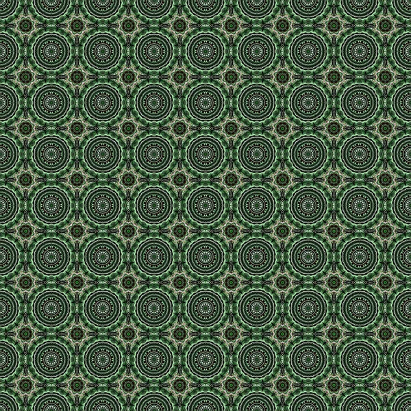 Ikat Damask Seamless Pattern Background Tile — Stock Vector