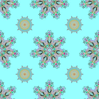 Düğün törenleri, yıldönümleri, partiler, etkinlikler için zarif, karmaşık dekore edilmiş. Vektör sarı, pembe ve mavi ipek dantel çiçek süsü..