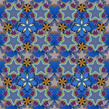 Gri, mor ve mavi renkli güzel suluboya çiçekler, parlak resimler çiçek deseninden esinlenmiştir. Kusursuz arkaplan.