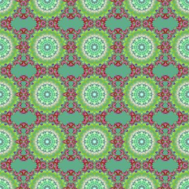 Kesik kağıt dantel dokusu, vektör tül arka plan, yeşil ve kahverengi renklerde girintisiz desen. Vektör illüstrasyonu.