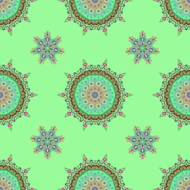 Retro dijital kağıt. Vektörsüz geometrik desenler. Kartlar için dekoratif arka plan, davetiyeler, yeşil, mor ve mor renkte web tasarımı. Eski dokular.