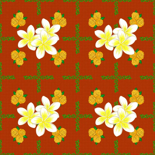 Adorno Floral Vintage Patrón Clásico Abstracto Sin Costura — Archivo Imágenes Vectoriales