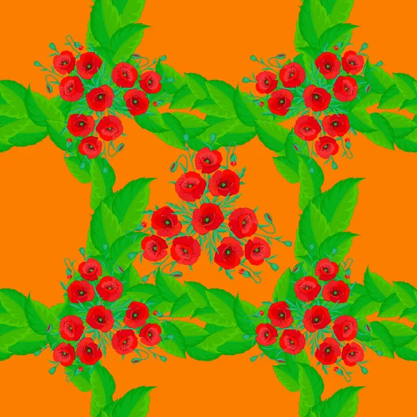 Ilustración Variopinta Plantilla Elegante Para Estampados Moda Pequeñas Flores Colores — Vector de stock