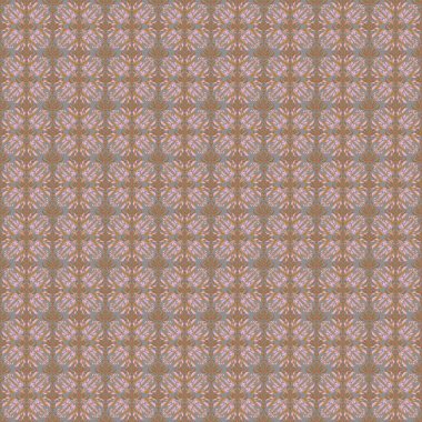 Kusursuz damaske deseni, yeşil ve turuncu klasik duvar kağıdı. Süslü sınır. Kusursuz desen.