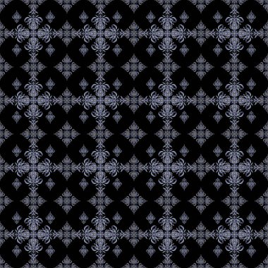 Davetiye şablonu için siyah, mor ve mavi renklerde soyut vektörsüz desen.