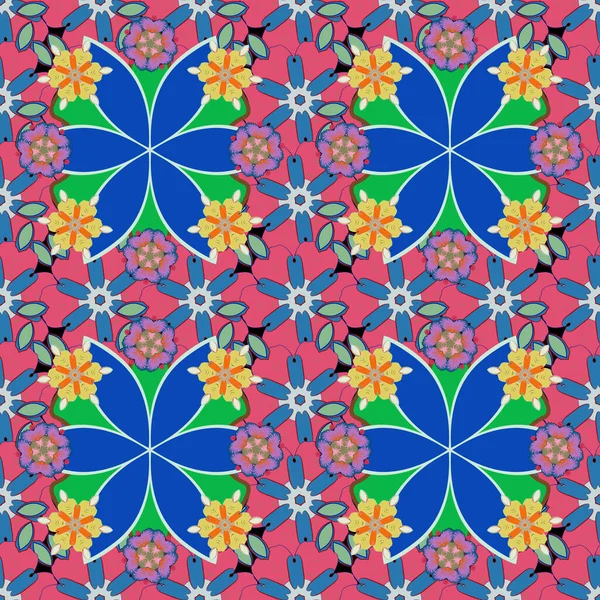 Motif Géométrique Sans Couture Répétition Avec Des Formes Hexagonales Dégradé — Image vectorielle