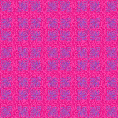 Vektör duvar kağıdı. İple bağlanmış yeşil, morumsu ve mor renkte balık ağı deseni..