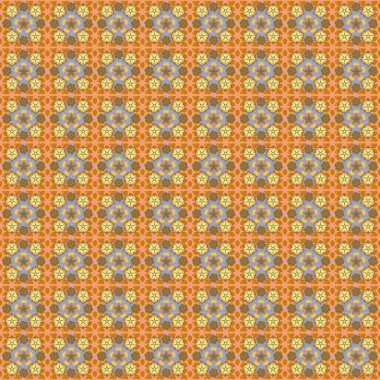 Zarif vektör damaske duvar kağıdı. Sarı, bej ve yeşil renklerde klasik, pürüzsüz desen. Kusursuz arkaplan.