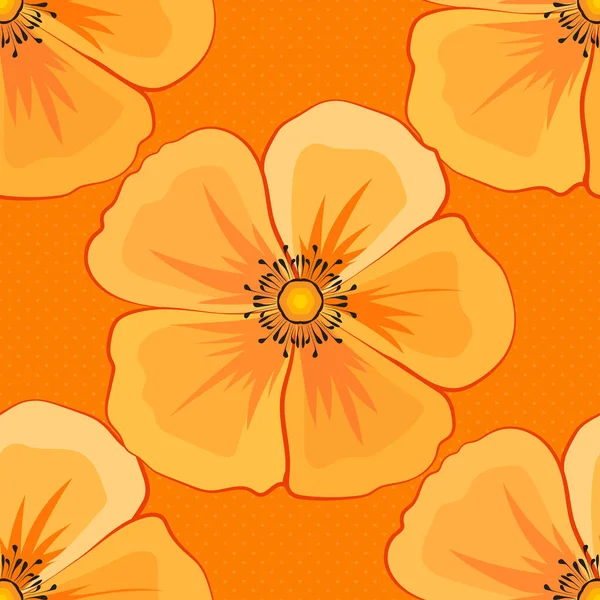 Красивые Акварельные Цветы Космоса Бежевом Оранжевом Желтом Цветах Яркая Живопись — стоковый вектор