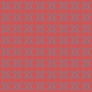 Kusursuz bir süs. Pembe tekrarlayan elementlerle modern geometrik kusursuz desen.