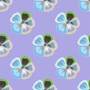 Modern kozmos çiçek desenli kraliyet çiçekleri. Mavi, yeşil ve gri renkli renkler. Kusursuz çiçek süsü..