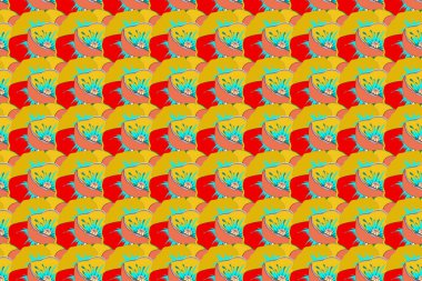 Klasik çiçek desenli..