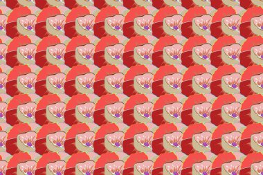 Kabile sanatı boho baskısı, klasik çiçek arkaplanı. Arka plan dokusu, duvar kağıdı, çiçek teması. Soyut etnik, pürüzsüz desen.