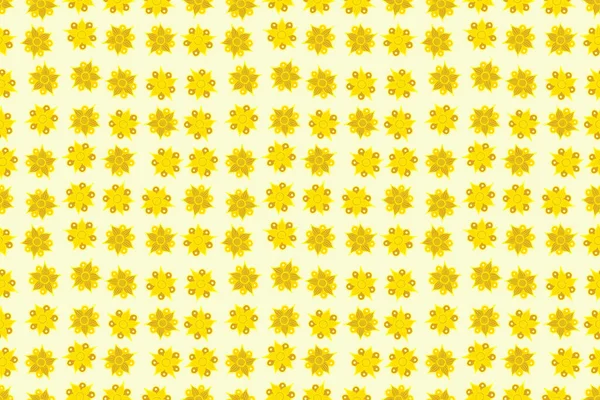 Bezszwowe Tło Kwiatowe Płynny Wzór Stylizowanego Motywu Kwiatowego Kwiaty Otwór — Zdjęcie stockowe