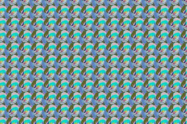 Düğün davetiyeleri için çiçek deseni, tebrik kartları, hatıra defteri, baskı, hediye paketi, kumaş ve tekstil üretimi. Dekoratif çiçek arkaplanı ve tasarım elemanları olan zarif, pürüzsüz bir desen..