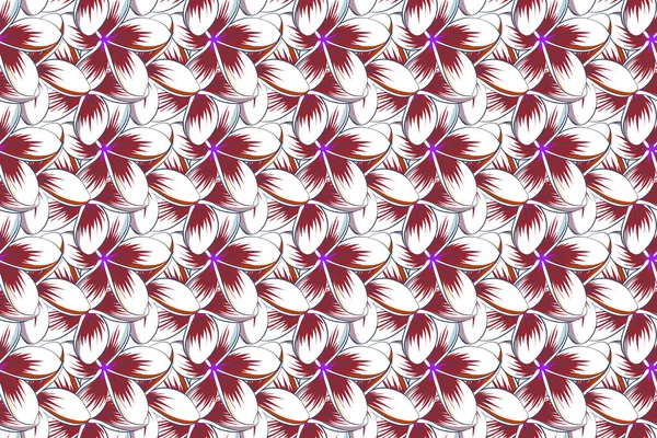 Multicolor Vintage Floral Seamless Pattern — Stock Photo, Image