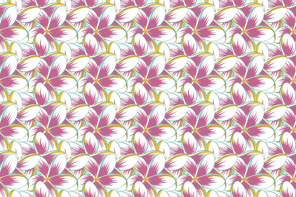 Multicolor Květinové Pozadí Mnohobarevná Malba Abstraktních Květin Bezešvé Vzor Pozadí — Stock fotografie