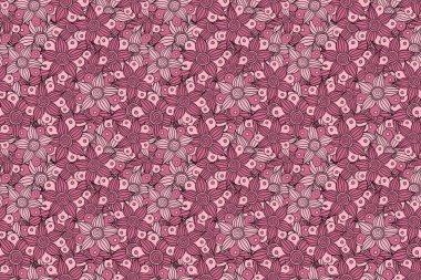 Kahverengi, siyah ve pembe renkli suluboya desenler. Web sayfaları için romantik arka plan, düğün davetiyeleri, tekstil, duvar kağıdı.