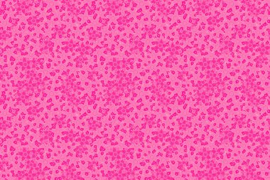 Bej, pembe ve morumsu çiçeklerle kusursuz desen. Bahar mahsulü çiçekli arka plan. Güzel doku.