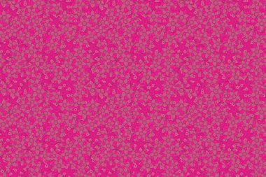 Pembe, morumsu ve mor renklerde klasik dikişsiz desen. El yazısı çiçekler, pullar, anahtarlar..