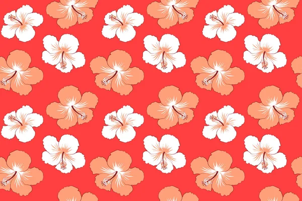 Ontwerp Witte Oranje Rode Kleuren Voor Uitnodigings Trouw Wenskaarten Textiel — Stockfoto