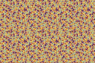 Elle çizilmiş, pürüzsüz desen. Paisley çiçek desenli. Birçok çiçek sarı, bej ve yeşil renklerde.