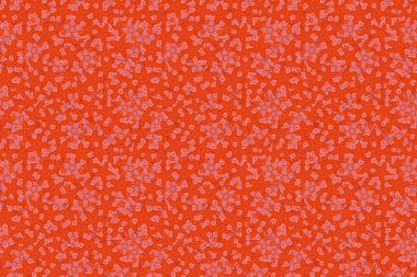 Çiçek arkaplan. Pembe, turuncu ve kırmızı renklerde kusursuz desen.