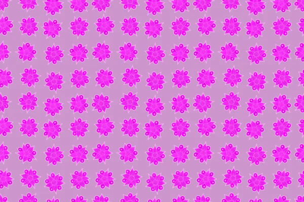 Soft Watercolor Flower Print Seamless Pattern Pink Violet Magenta Colors — Stock Photo, Image
