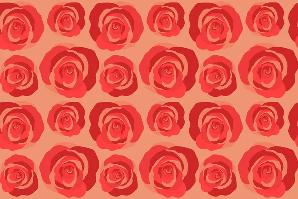 Absztrakt Vörös Háttér Kompozíció Rózsa Virágok Tarka Színek Fröccsenések Firkák — Stock Fotó