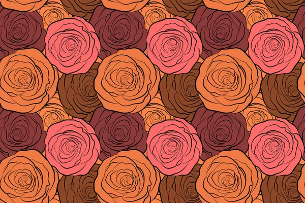 Sostén Flor Rosa Textura Rosa Ilustración Patrón Sin Costura Abstracto —  Fotos de Stock