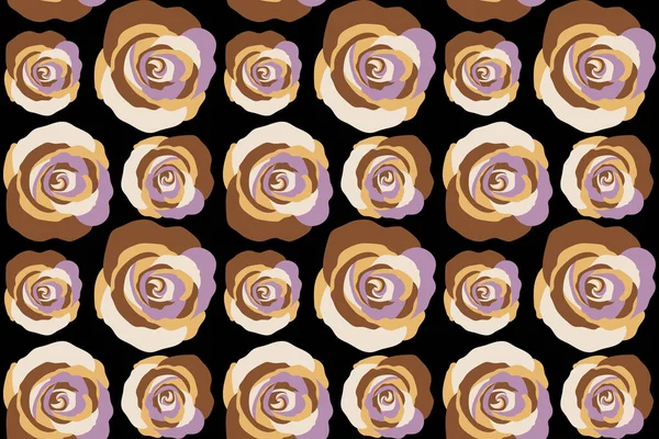 Tessuto Modello Texture Con Fiori Rosa Senza Cuciture Motivo Floreale — Foto Stock