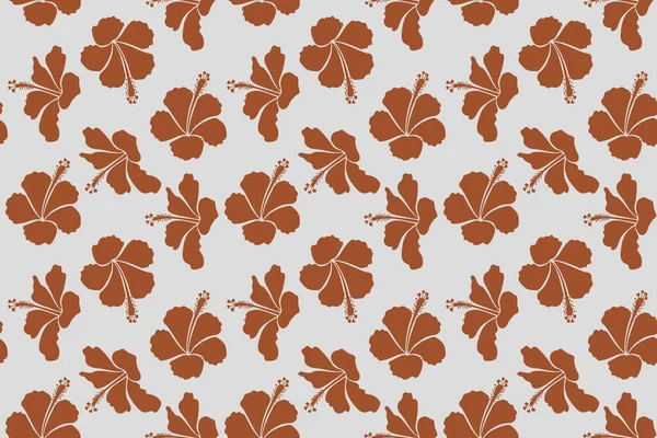 Background texture, wallpaper, floral theme. Abstract ethnic seamless pattern. Tribal art boho print, vintage brown and gray flower background.