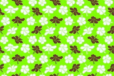 Süslü kahverengi, nötr ve yeşil çiçekli zarif. Düğün davetiyeleri için çiçek deseni, tebrik kartları, hatıra defteri, baskı, hediye paketi, kumaş imalatı, tekstil.