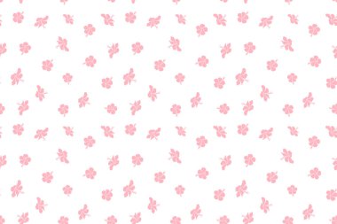 Beyaz arka planda hibiscus deseni. Tarafsız renklerde kusursuz tropikal çiçekler.