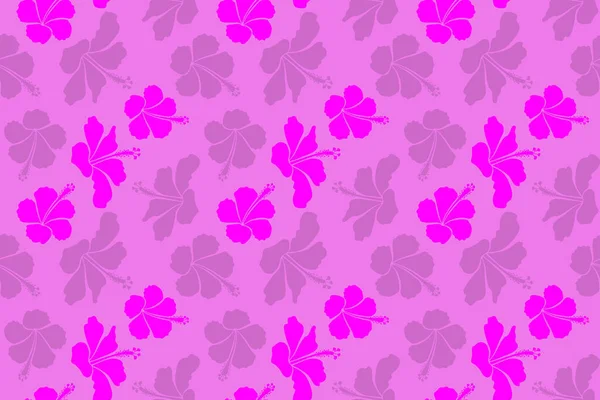 Padrão Sem Costura Floral Vintage Cores Magenta Violeta Rosa — Fotografia de Stock