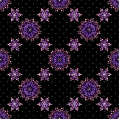 Dekoratif tasarım unsuru filigran hat sanatı. Vektör çizimi. Mor, mor ve kahverengi klasik barok süsü. Retro pürüzsüz desenli antika akanthus.
